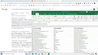 How to Build CEO'S EMail Address List For Free | Find Targeted Emails on Google