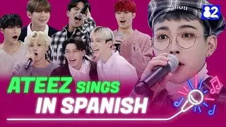 ATEEZ sings 