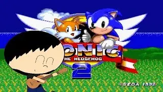 Sonic the Hedgehog 2 - Title Screen - Guitar Cover