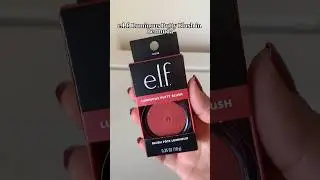 Perfect coral pink blush @elfcosmetics luminous putty blush in shade Bermuda #youtubeshort #blush