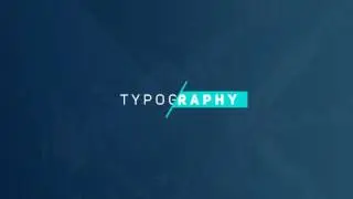 Typographic Elements 2 After Effects Template