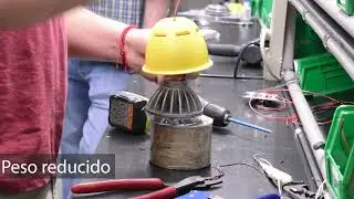 DL2GN Gooseneck: Iluminación de tarea resistente a la deformación para muelles de carga