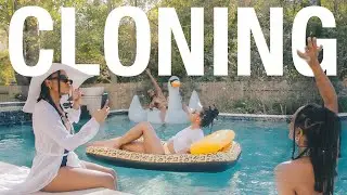 HOW TO CLONE YOURSELF IN PHOTOS | AT HOME PHOTOSHOOT IDEAS
