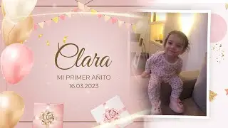 Video cronologico para Cumpleaños, mi primer añito!