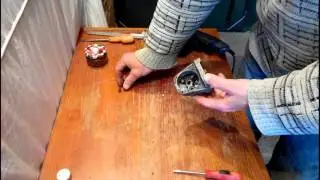 Установка стопора редуктора