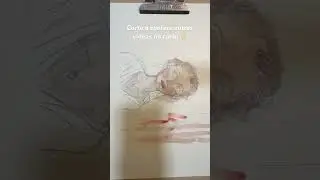 Desenho com referência de foto do Pinterest