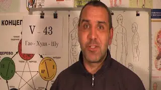 Акупунктура в точке V-43 Гао-Хуан-Шу