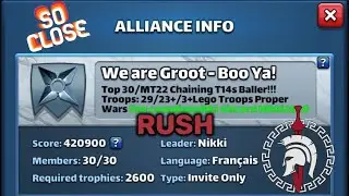 Empires and Puzzles - RUSH - War Hits vs We are Groot - Wojna z We are Groot - Boo Ya!