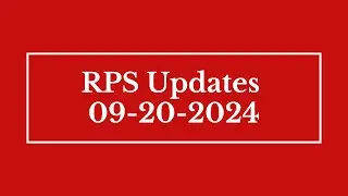 RPS Updates 09/20/2024