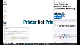 Printer Offline Fix - How To Connect Wireless Printer To Computer Manually