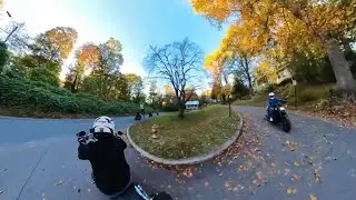 Riding Motorcycles Around Asheville - Fall 2023