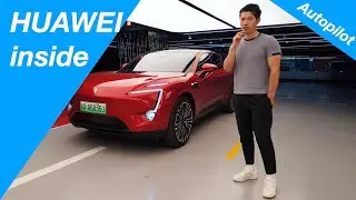 Huawei inside--allegedly the best autopilot system in China|Part1:In parking lot|AVATR11|TESLA|FSD