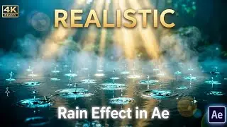 Create REALISTIC Rain Effect in After Effects (4 Minute Tutorial!)