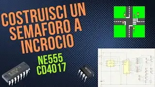 Costruisci un Semaforo a Incrocio con NE555 e 4017