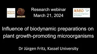 Research and Biodynamic webinar, by Jürgen FRITZ, Kassel University