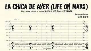 Cesar Benito - LA CHICA DE AYER [LIFE ON MARS] - Main Title Theme (Big Band Score)