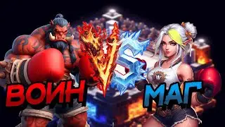 ВОИН НА РУКЕ МЕРТВЕЦА ПРОТИВ МАГА - БИТВА РАНДОМА! │HEARTHSTONE 2023│Титаны