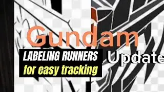 tip to easily track your runners #gunpla #gundam