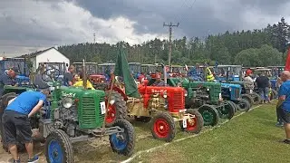 Zetoriáda Přibyslavice 🚜🧐 Spanilá jízda👍