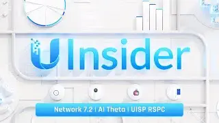 Ubiquiti Insider: UniFi Network 7.2 | Камера AI Theta | UISP: Router Switch Power Console
