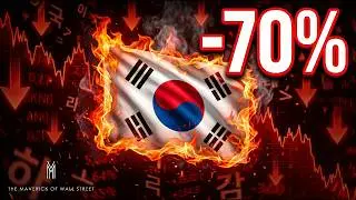 The South Korean Market Is Nearing A Sudden Epic Crash