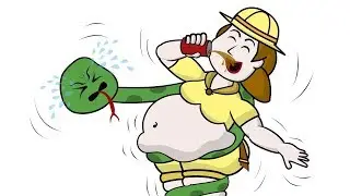 Alex the Explorer in The Jungle - Funny Doodles Animation