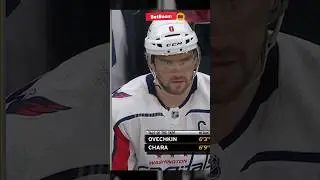 Как Овечкин ОПРОКИНУЛ через борт ГИГАНТА! 