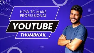 How To Make Professional YouTube Thumbnail । Professional YouTube Thumbnail Maker App #canva