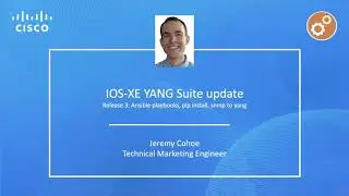 IOS-XE Yang Suite Update