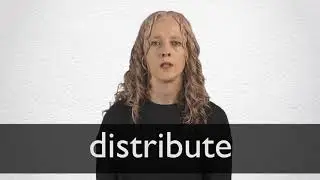 How to pronounce DISTRIBUTE in British English