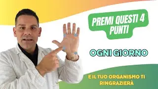 Premi questi 4 punti della mano ogni giorno e il tuo organismo ti ringrazierà
