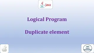 22 - Find duplicate Element in array of string