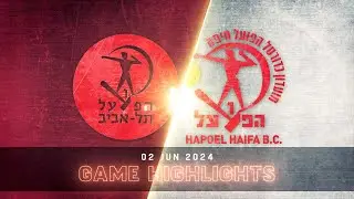 פלייאוף 2024, רבע גמר 3, כל הסלים: הפועל תל אביב – הפועל חיפה