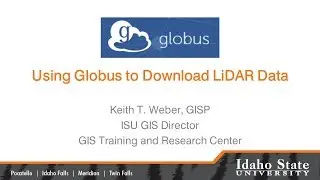Using Globus to Download LiDAR Data