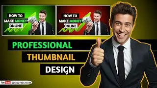 Professional Thumbnail Design In Pixellab | How to make thumbnail