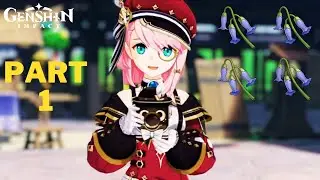 [GUIDE] #1 All Violet Grass Farming Route Location Liyue Region | Genshin Impact