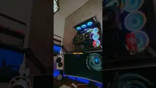 MONTEI O MEU PC NA PAREDE 😱
