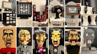 All LEGO SKIBIDI TOILET multiverse | DaFuq!?Boom! Fanmade City!