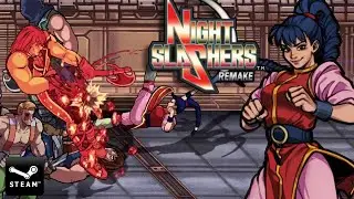 Night Slashers Remake - 1CC/Hong Hua/Nightmare Mode