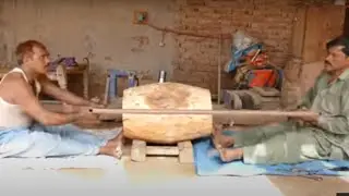 How to Make Wooden DHOOL Making with amazing skills | Wooden DHOOLs Making