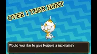 [LIVE AFTER ALMOST 2 YEARS OF HUNTING] Shiny Poipole in 12729 SR's