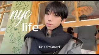 day in my life as a streamer living in NYC