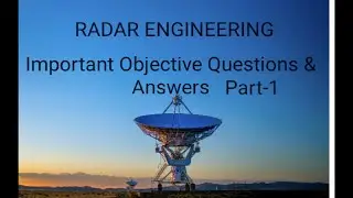 RADAR Engineering important question and answer for different competitive exams- RADAR MCQ SET