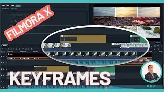 Filmora X | ¿Cómo utilizar los Fotogramas clave? | Keyframes