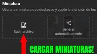 Cómo PONER MINIATURAS en VIDEOS de YOUTUBE | Pc