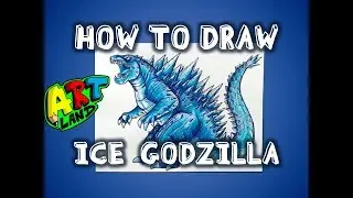 How to Draw ICE GODZILLA