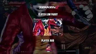 CLUTCH LOW PARRY! 