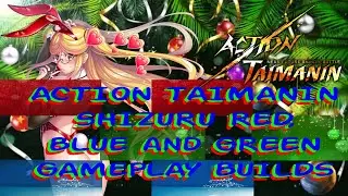 Action Taimanin Kousaka Shizuru Red Blue Green Gameplay Builds