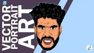 Affinity Designer 🎨 | Drawing Vector Portrait Practice