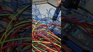 There is also this tool, otherwise you will not know which line is correct among this mess of cables